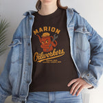 Marion Oilworkers T-Shirt (Heavyweight) - Vintage Defunct Baseball Teams - Ohio