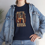 Butte Smoke Eaters T-Shirt (Heavyweight) - Vintage Defunct Baseball Teams - Montana