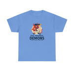 Des Moines Demons T-Shirt (Heavyweight) - Vintage Defunct Baseball Teams - Iowa