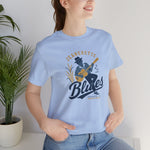 Jeanerette Blues T-Shirt (Premium Lightweight) - Vintage Defunct Baseball Teams - Louisiana
