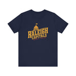 Raleigh Capitals T-Shirt (Premium Lightweight) - Vintage Defunct Baseball Teams - North Carolina