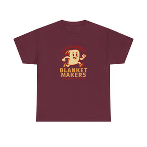 Springfield Blanket Makers T-Shirt (Heavyweight) - Vintage Defunct Baseball Teams