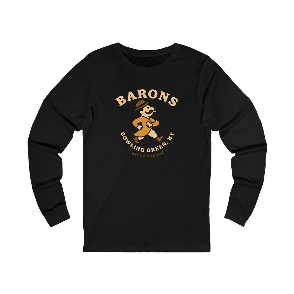 Bowling Green Barons Long Sleeve Shirt - Vintage Defunct Baseball Teams