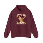 Dothan Browns Hoodie - Vintage Defunct Baseball Teams - Alabama