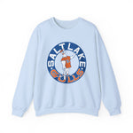 Salt Lake City Gulls Crewneck Sweatshirt - Vintage Defunct Baseball Teams - Utah