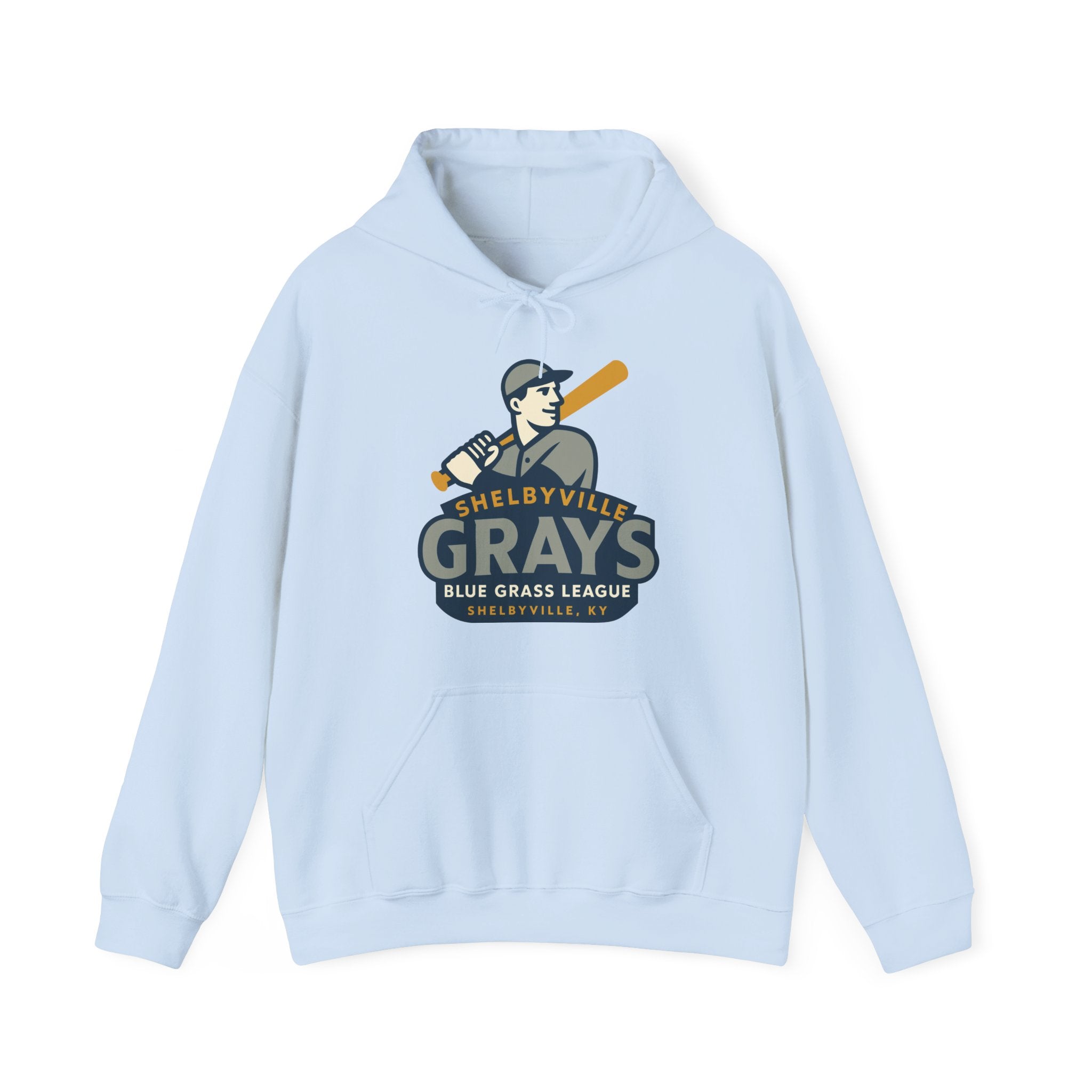 Shelbyville Grays Hoodie - Vintage Defunct Baseball Teams