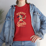 Monroe Sports T-Shirt (Heavyweight) - Vintage Defunct Baseball Teams - Louisiana