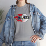 Bakersfield Blaze T-Shirt (Heavyweight) - Vintage Defunct Baseball Teams - California
