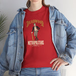Deadwood Metropolitans T-Shirt (Heavyweight) - Vintage Defunct Baseball Teams - South Dakota