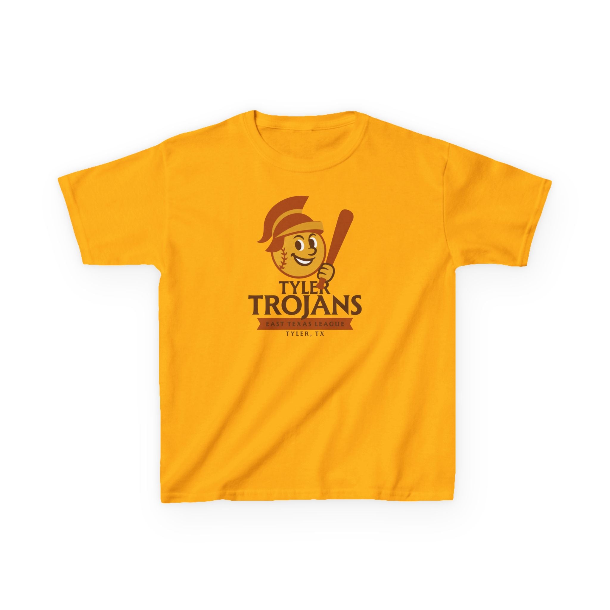 Tyler Trojans T-Shirt (Youth) - Vintage Defunct Baseball Teams
