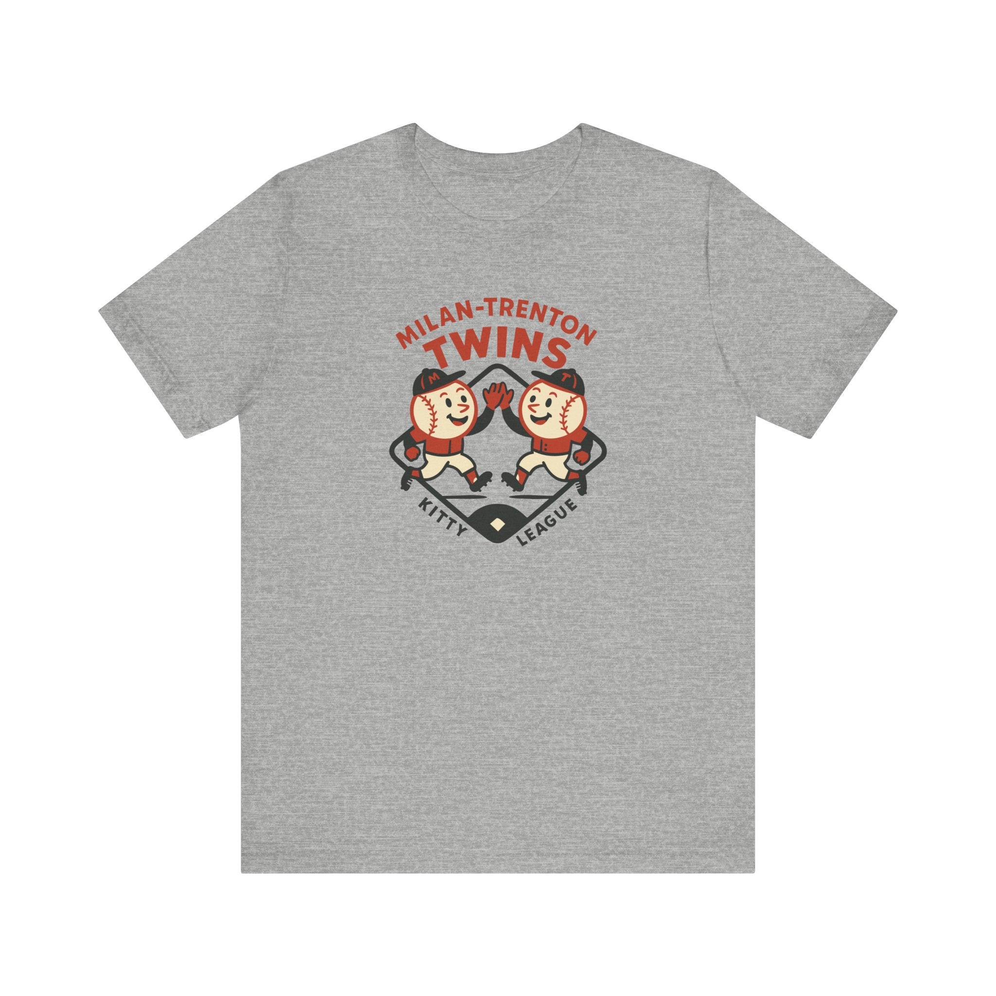 Milan-Trenton Twins T-Shirt (Premium Lightweight) - Vintage Defunct Baseball Teams