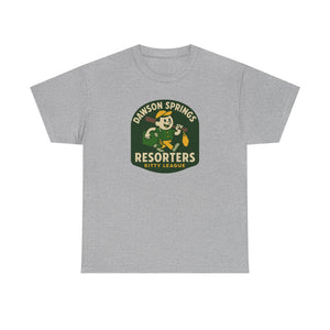 Dawson Springs Resorters T-Shirt (Heavyweight) - Vintage Defunct Baseball Teams