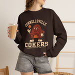 Connellsville Cokers Crewneck Sweatshirt - Vintage Defunct Baseball Teams - Pennsylvania