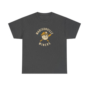 Madisonville Miners T-Shirt (Heavyweight) - Vintage Defunct Baseball Teams