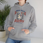 Great Falls Electrics Hoodie - Vintage Defunct Baseball Teams - Montana