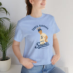 Santa Barbara Saints T-Shirt (Premium Lightweight) - Vintage Defunct Baseball Teams - California