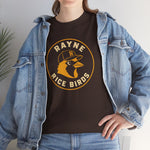 Rayne Rice Birds T-Shirt (Heavyweight) - Vintage Defunct Baseball Teams - Louisiana