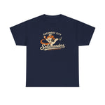 Pocomoke City Salamanders T-Shirt (Heavyweight) - Vintage Defunct Baseball Teams - Maryland