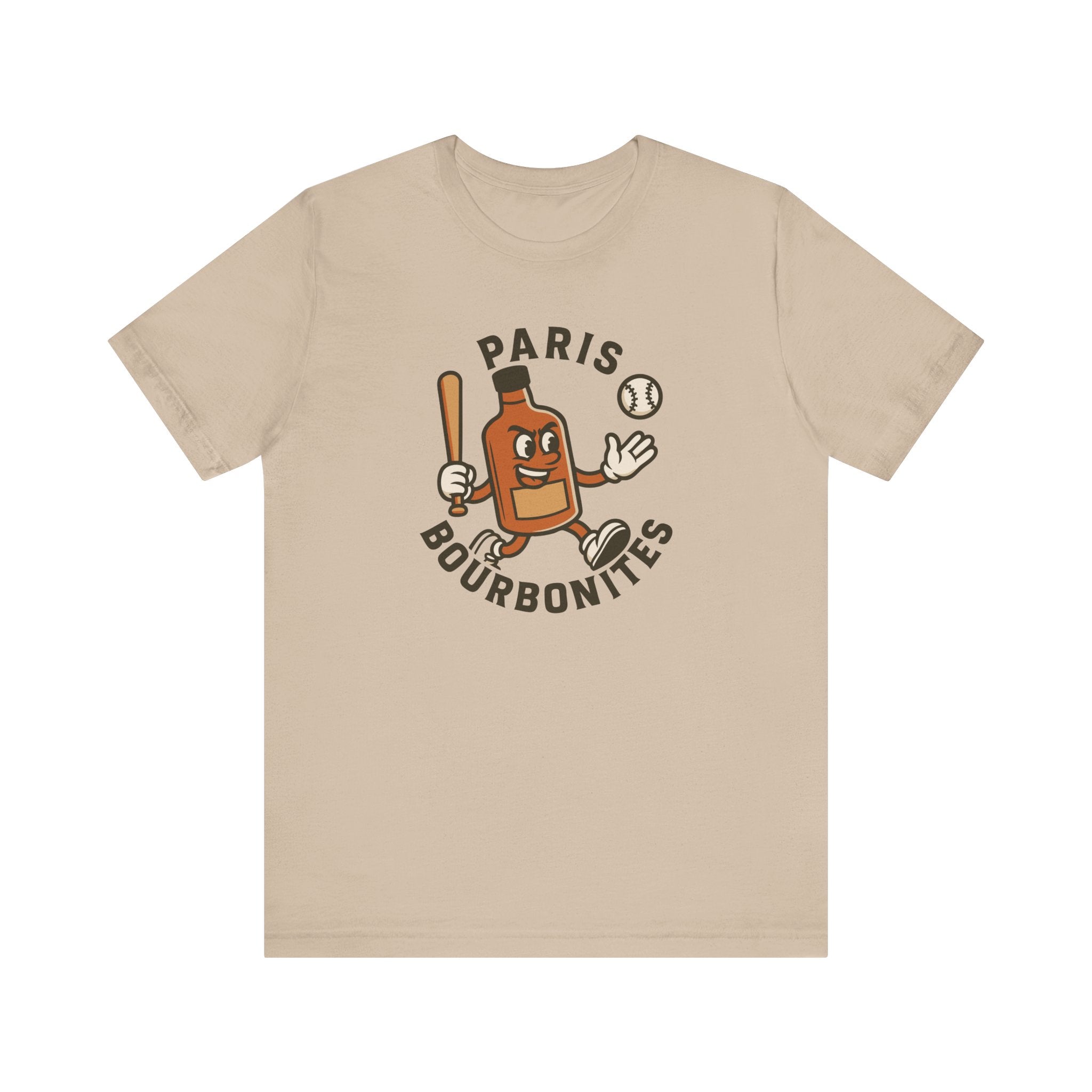 Paris Bourbonites T-Shirt (Premium Lightweight) - Vintage Defunct Baseball Teams