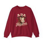Ada Herefords Crewneck Sweatshirt - Vintage Defunct Baseball Teams - Oklahoma