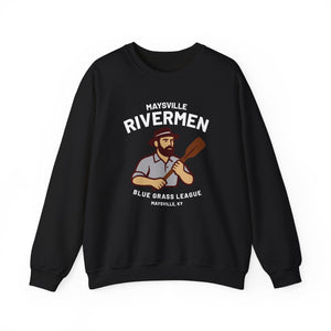 Maysville Rivermen Crewneck Sweatshirt - Vintage Defunct Baseball Teams