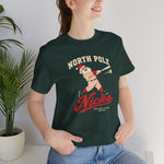 North Pole Nicks T-Shirt (Premium Lightweight) - Vintage Defunct Baseball Teams - Alaska