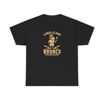 Lewiston Broncs T-Shirt (Heavyweight) - Vintage Defunct Baseball Teams - Idaho