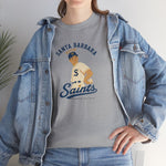 Santa Barbara Saints T-Shirt (Heavyweight) - Vintage Defunct Baseball Teams - California