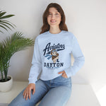 Dayton Aviators Crewneck Sweatshirt - Vintage Defunct Baseball Teams - Ohio