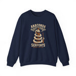 Anaconda Serpents Crewneck Sweatshirt - Vintage Defunct Baseball Teams - Montana