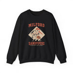 Milford Sandpipers Crewneck Sweatshirt - Vintage Defunct Baseball Teams - Delaware