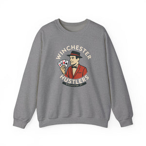Winchester Hustlers Crewneck Sweatshirt - Vintage Defunct Baseball Teams