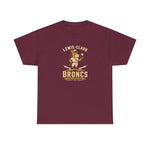 Lewiston Broncs T-Shirt (Heavyweight) - Vintage Defunct Baseball Teams - Idaho