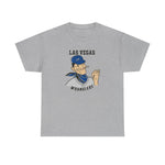 Las Vegas Wranglers T-Shirt (Heavyweight) - Vintage Defunct Baseball Teams - Nevada