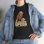 La Grande Spuds T-Shirt (Heavyweight) - Vintage Defunct Baseball Teams - Oregon