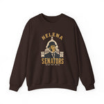 Helena Senators Crewneck Sweatshirt - Vintage Defunct Baseball Teams - Montana