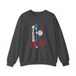 Miller Climbers Crewneck Sweatshirt - Vintage Defunct Baseball Teams - South Dakota