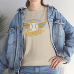 Wessington Springs Saints T-Shirt (Heavyweight) - Vintage Defunct Baseball Teams - South Dakota