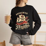 Brunswick Pirates Crewneck Sweatshirt - Vintage Defunct Baseball Teams - Georgia