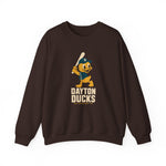 Dayton Ducks Crewneck Sweatshirt - Vintage Defunct Baseball Teams - Ohio