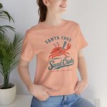 Santa Cruz Sand Crabs T-Shirt (Premium Lightweight) - Vintage Defunct Baseball Teams - California