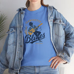 Jeanerette Blues T-Shirt (Heavyweight) - Vintage Defunct Baseball Teams - Louisiana