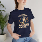 Greensboro Patriots T-Shirt (Premium Lightweight) - Vintage Defunct Baseball Teams - North Carolina