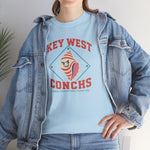 Key West Conchs T-Shirt (Heavyweight) - Vintage Defunct Baseball Teams - Florida