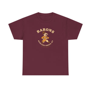 Bowling Green Barons T-Shirt (Heavyweight) - Vintage Defunct Baseball Teams