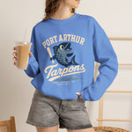 Port Arthur Tarpons Crewneck Sweatshirt - Vintage Defunct Baseball Teams - Texas