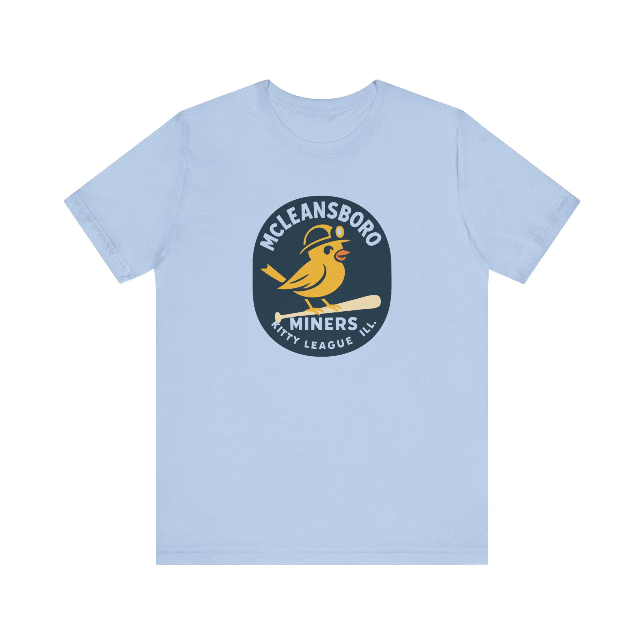 McLeansboro Miners T-Shirt (Premium Lightweight) - Vintage Defunct Baseball Teams