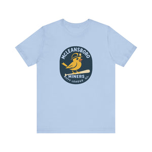 McLeansboro Miners T-Shirt (Premium Lightweight) - Vintage Defunct Baseball Teams