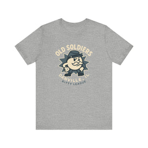 Danville Old Soldiers T-Shirt (Premium Lightweight) - Vintage Defunct Baseball Teams