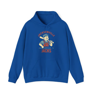 Jacksonville Jacks Hoodie - Vintage Defunct Baseball Teams